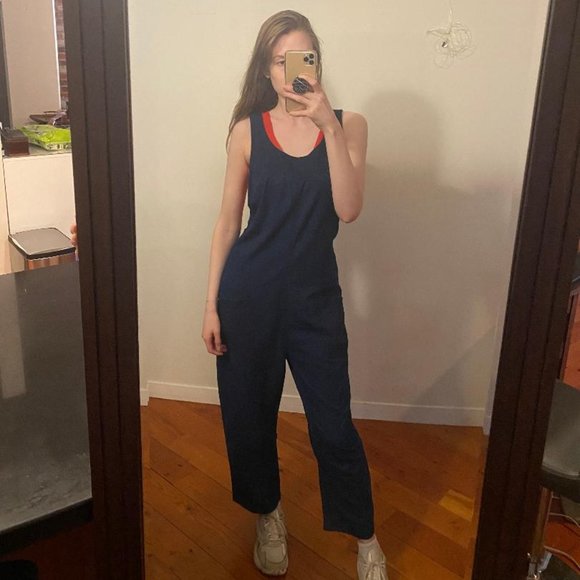 GUESS Light-Weight Denim Jumpsuit / Overalls - Picture 2 of 12